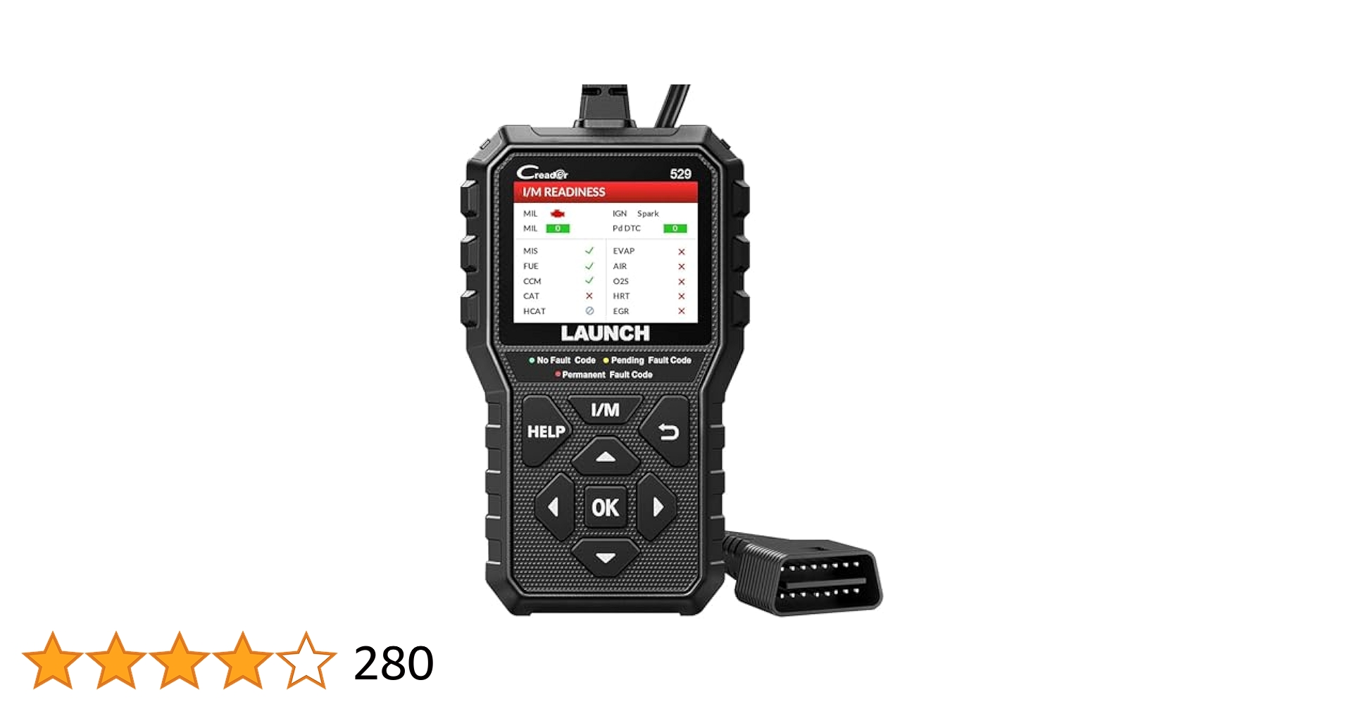 Amazon.co.jp: LAUNCH obd2 診断機 CR529 自動車故障診断機 obd2