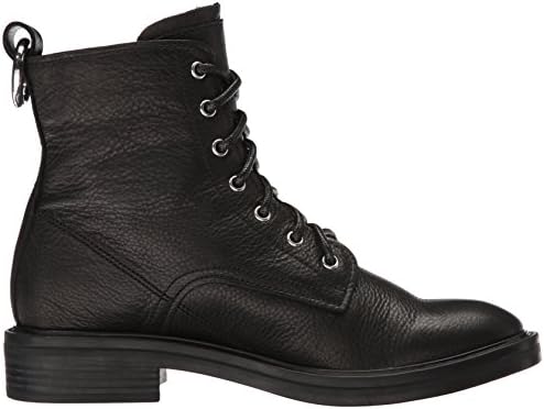 Dolce Vita Women's Bardot Combat Boot, black leather, 9.5 Medium US | Image 5