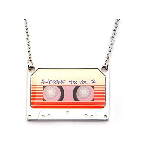 Colgante de acero inoxidable Guardianes de la Galaxia Awesome Mix Vol. 1 Cover
