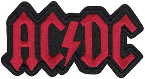 AC/DC - Logo rot Aufnäher/Patch : Amazon.de: Fashion