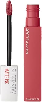 New York Liquid Matte Lipstick, Long Lasting, 16hr Wear, Superstay Matte Ink, 225 Delicate, 5ml