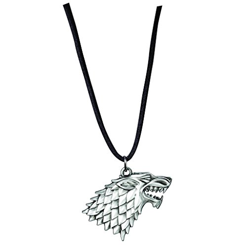 Abbraccia l'eredità di Grande Inverno con questo ciondolo a forma di sigillo Stark, un simbolo di lealtà e forza. Realizzato in peltro di alta qualità, è un omaggio durevole alla tua casa nobile preferita, perfetto per eventi cosplay o come accessorio distintivo di tutti i giorni