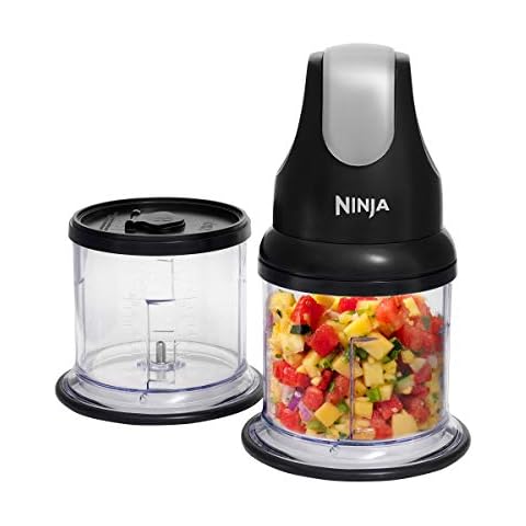 Ninja Professional Chopper NJ1002UKBK with Stackable Containers Cover