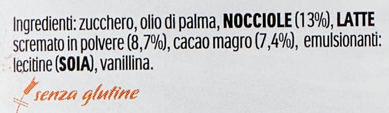 Miniatura 2 de Nutella, crema spalmabile alla nocciola, 64 pezzi da 0.88 oz
