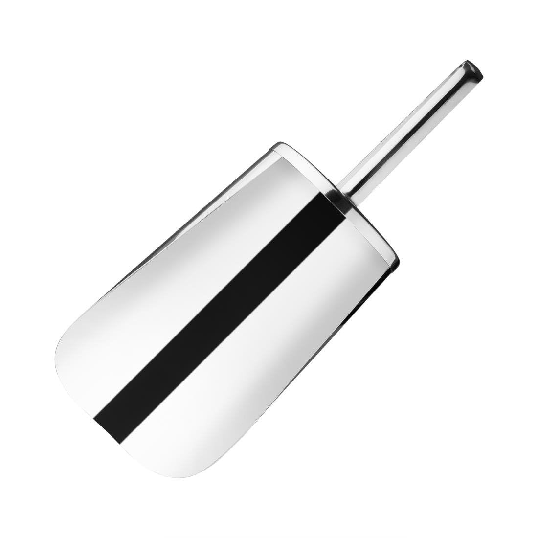 Vogue Stainless Steel Scoop 1950ml - Silver High-capacity Metal Ice Scooper, Multipurpose for Wedding, Bar, Party J182