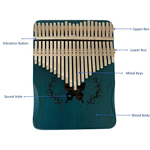 Generic Kalimba Piano à pouce 21 touches avec marteau d’accordage Mbira doigt Orgue délicat Kalimba Cadeau pour enfants… - Les Beatles, Paul McCartney, John Lennon, RIngo Starr, George Harrison Generic Kalimba Piano à pouce 21 touches avec marteau d'accordage Mbira doigt Orgue délicat Kalimba Cadeau pour enfants… – Image 6