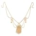 JoJo&Lin Fine Chain Tassel Belly Chain Body Chain Bikini Summer New Arrival (Gold Tone)