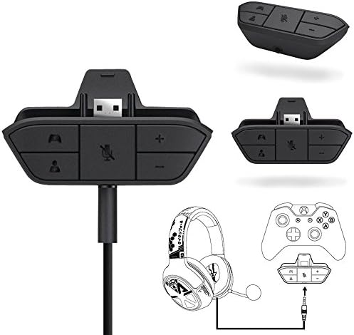 Sandistore Stereo Headset Adapter Headphone Audio Game Adapter For Microsoft Xbox One Controller