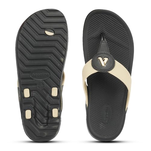 Image of Aqualite Women's Slip-On Slides | Flat Base Comfort Chappal Indoor Outdoor Flip Flop Slippers for Women | Lightweight Summer Sandal Women's Slip-On Slides Chappal | Soft Flat Base Comfort Flip Flop