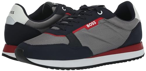 Image of BOSS Men's Kai Retro Low Profile Sneakers