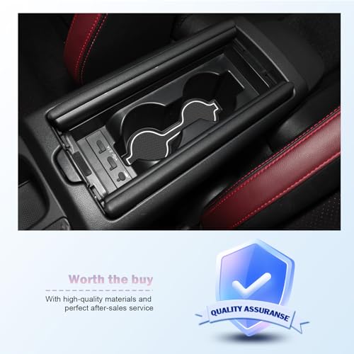 LUWU Accesorios para 2026 Toyota GR86 y Subaru BRZ - Tapetes Antideslizantes para Portavasos - Juego 6 Piezas miniatura 6
