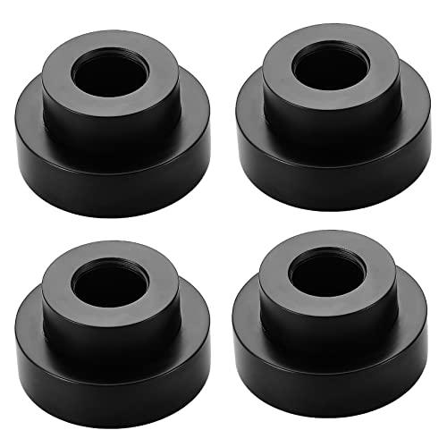 Iyalezirk 4 piezas kit de fijación de ducha equipo manguera agua cubierta decorativa cobre accesorios de baño galvanizado negro