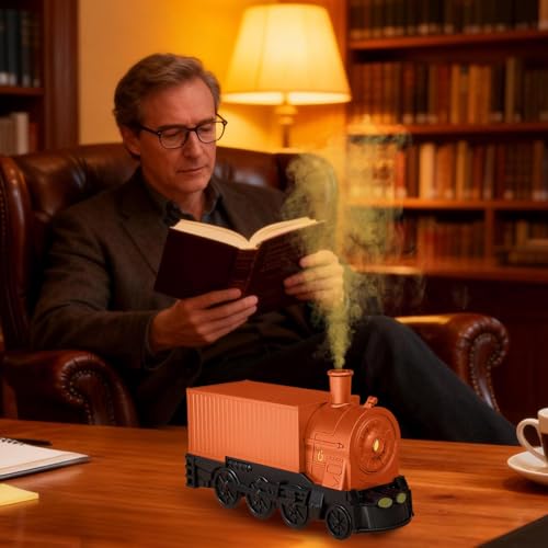 Diffuseur train pour pépinière et chambre de bébé brume fraîche - 5