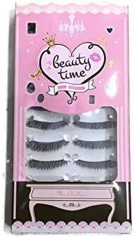 10 Pairs Handmade Natural Fake Eyelashes EyeLashesMakeup No.02 (Free 1 Eyelash Growth)