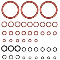 DUINIU 45 Stück Wassertank-Dichtring, Silikon-O-Ring, Kaffeemaschinendichtring, Geeignet Für Dampfventile.
