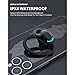 Wisoqu Single Ear Earphone, IPX4 Bluetooth Headset, Ergonomic Shape, HD Stereo Sound, All Day Comfortable Using for Driving Cycling Running, Wisoque1d2yrfnbm