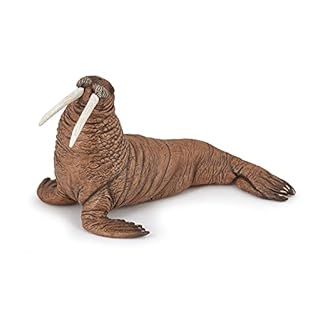 Walrus figurine : Embark on a polar expedition with the walrus and explore the icy world while discovering these incredible marine mammals. Children's game: Provides an immersive play experience, easy for little hands to handle, animal discovery Deta...