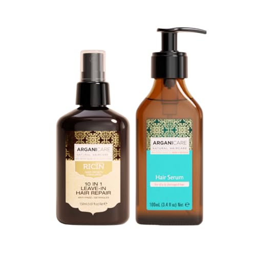 Spray réparateur 10-en-1 coffret sérum cheveux abîmés et secs