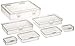 Produktbild Goodma 7 Stück Mixed Sizes Rechteckige Leere Mini-Organizer-Aufbewahrungsbox aus durchsichtigem Kunststoff mit Klappdeckel für Kleinteile und andere Bastelprojekte