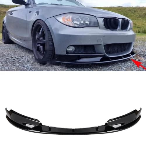 Lame avant E82 M-Sport diffuseur protection spoiler 2007-2013
