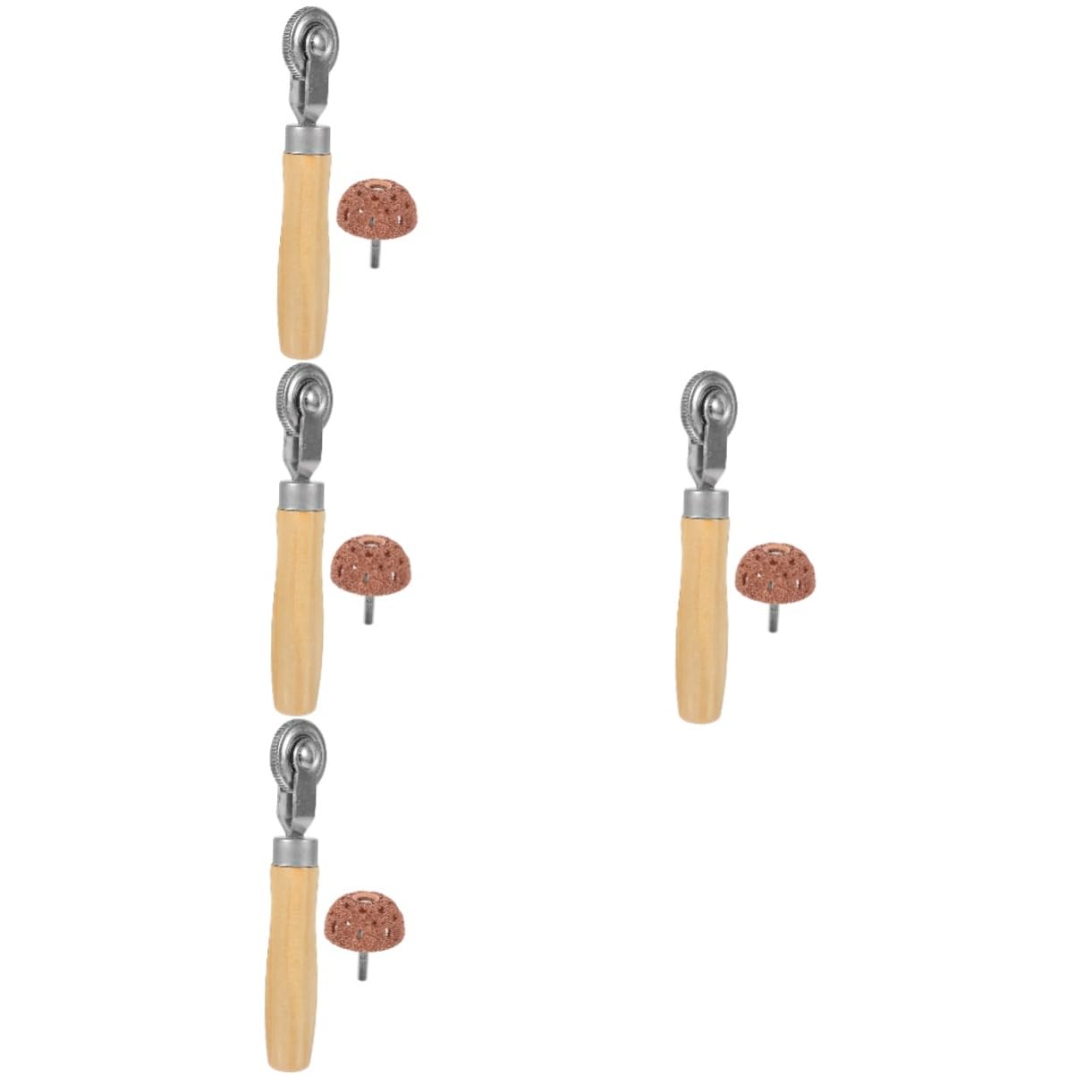 SOLUSTRE 4ensembles Outil De Réparation De Pneus Pression Et Broyage Kit De Réparation De Pneus Pour Voiture Finition Pour Entretien