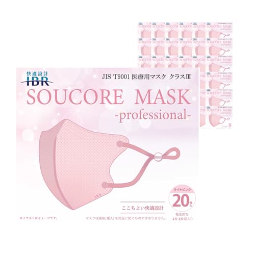 [K݌vIBR] SOUCORE Mask-professional-}XN 5w ×p 36Zbg NXV JISKi 3d̍\ ₷ Kl܂ɂ sDz}XN  80 jp CgsN