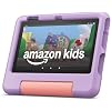 Amazon Kids Entertainment Bundle Including Fire 7 Kids Tablet (16GB, Purple) + Disney Princess Echo Pop Kids