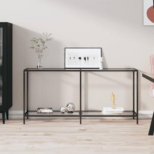 Homgoday Mesa consola transparente 160 x