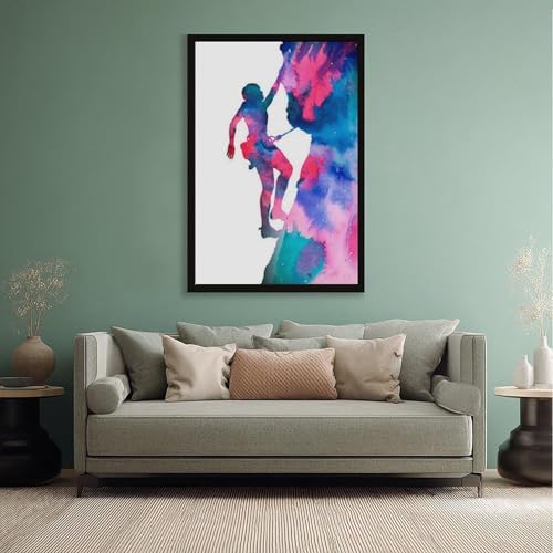 Toile d'escalade colorée grand format pour habiller un mur de chambre - 5