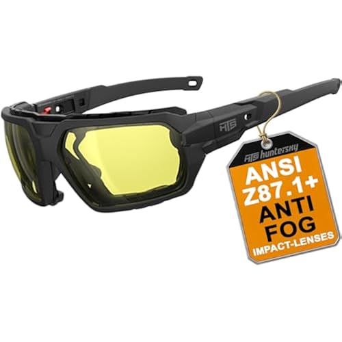 HTS HUNTERSKY Protective Powersports Motorcycle Anti Fog Riding Goggles Eyewear Padded Sunglasses Windproof UTV Spoggles