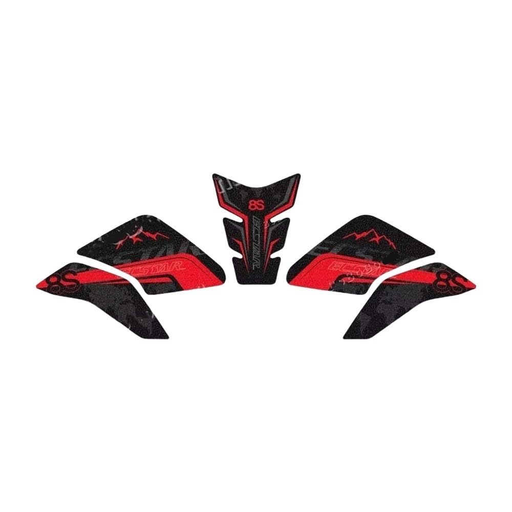 Side Pad Decals for Suzuki GSX-8S GSX8S GSX 8S Gsx8s Gsx-8s 2023 2024 Motorcycle Matte Side Tank Protector Waterproof Decal