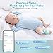 Baby Sleep Sock Monitor, Track Baby’s Movement, Baby Foot Monitor with Bluetooth and APP, Smart Baby Monitor for 0-36 Months