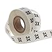 3X Sizing Labels Case of 1000 Rolls, 71523