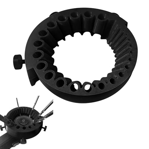 Afilador de Brocas, Nuevo Afilador Brocas Amoladora, Afilador de Broca Profesional, Brocas Herramienta para Afilar, para Broca de 2-13 mm y Amoladora de 115/125 mm (B)