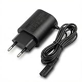 ⚡ [CHARGE STABLE 12V 0.4A] Entrée : 100-240V AC ; Sortie : 12V 400mA (0.4A). Ce cordon assure une charge stable et rapide pour votre rasoir électrique, prolongeant la durée de vie de la batterie grâce à une alimentation régulée.