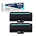 Price comparison product image LCL ML1710D3 SCX-4216D3 (2-Pack,Black) Toner Cartridge Compatible for Samsung ML-1510/1520/1520p/1710/1740/1750 SCX-4016/4100/4116/4216/4216F/SF-560/565P/750/755P/MSYS750/755P