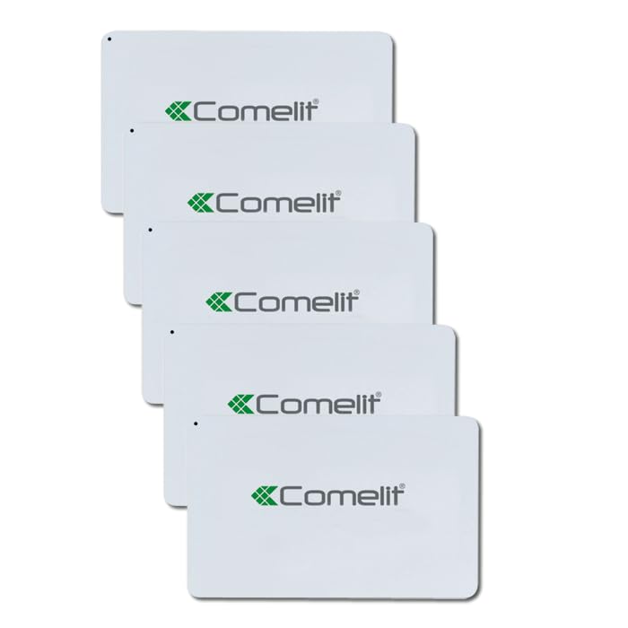 Cartes de configuration ACM-R Comelit lot badge de programmation interphone