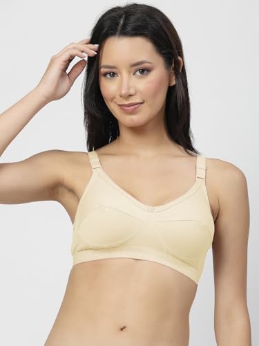Image of Nuede, Black Seamed Non Padded Minimizer Bra (KamyaBCD-Purple-Black)