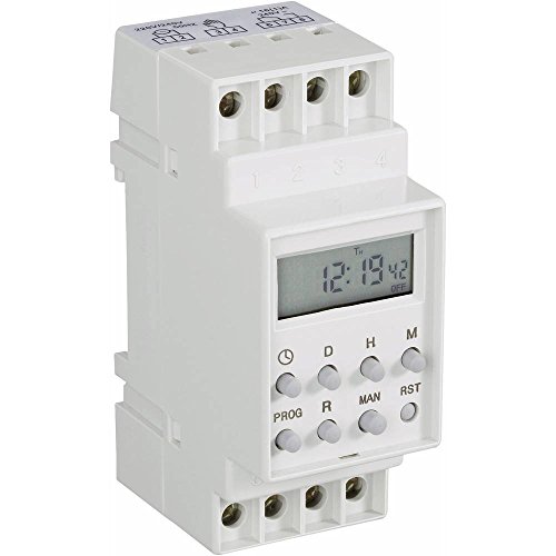 Preisvergleich Produktbild Components Hutschienen-Zeitschaltuhr digital 230 V / AC 16 A / 250V