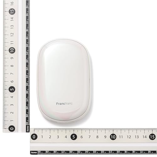 Francfranc 【2025年モデル】繰り返し使えるカイロ オーロラ ホワイト typeC対応 の商品画像 7