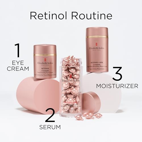 Elizabeth Arden 7268274000 Retinol + Hpr Ceramide Capsules Rapid Skin Renewing Serum 30Ct thumb #14