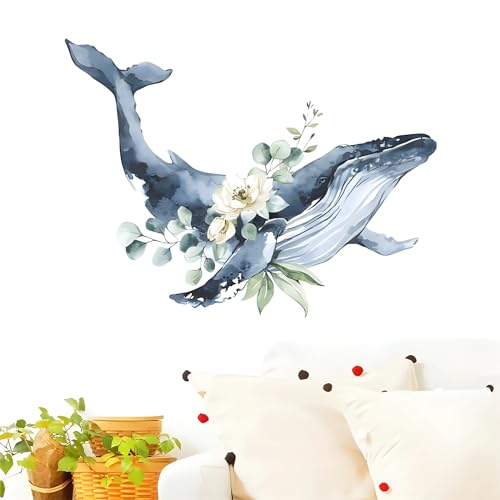 Vinilo decorativo ballena jorobada sacinora miniatura 3