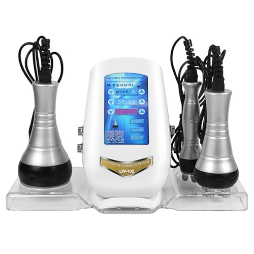 Binlingdaily Máquina de Cavitación 3 en 1   Instrumento de Radiofrecuencia Para Adelgazar y Esculpir el Cuerpo   Cuidado de la Piel y Belleza Facial Multifuncional