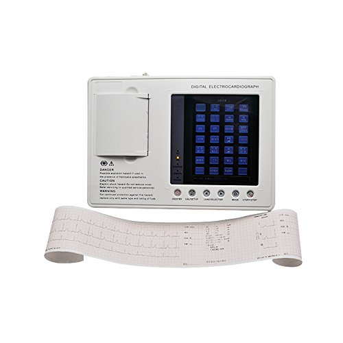 Funwill 1210142424DGFG 7 Inch Color Multi-Parameter 12-Lead 3-Channel Monitor,903A3,White (Shipping From Usa)… thumb #2