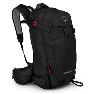 Osprey kamber 30l mens backcountry ski and snowboard backpack black