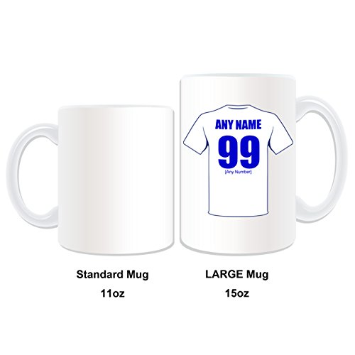 Personalizzato Regalo, grande Leeds United tazza (Football Club Design
