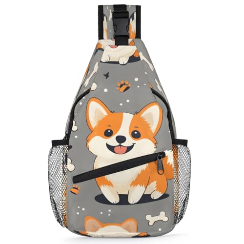 Bolso tipo sling unisex para senderismo y viajes