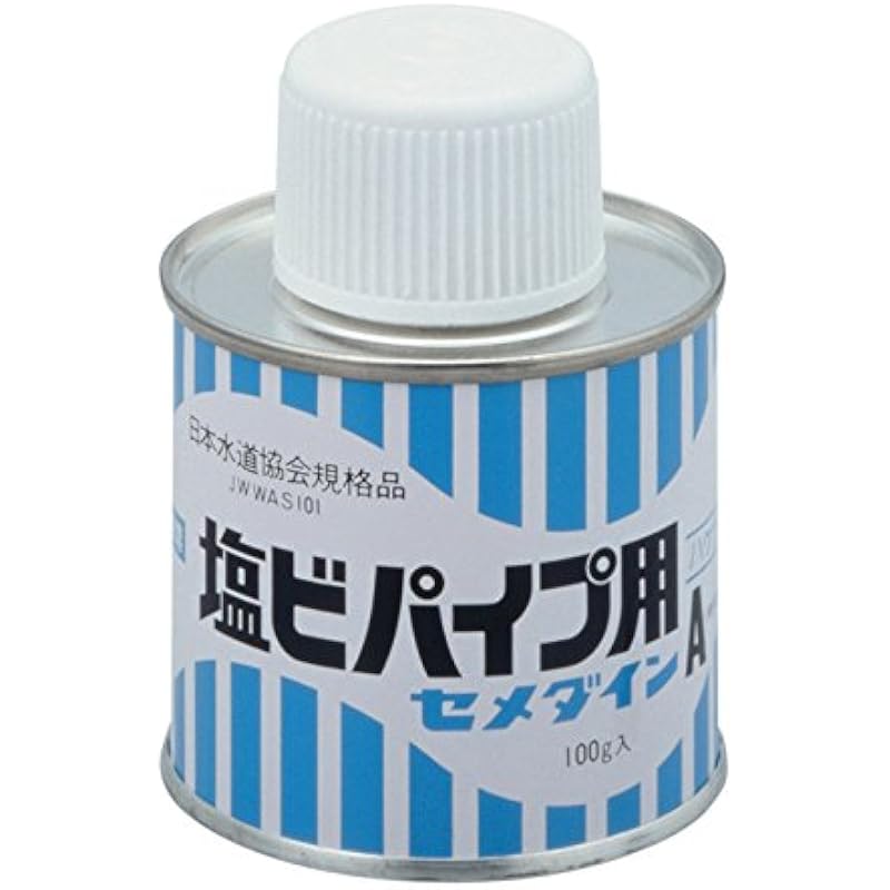 Cemedine PVC 파이프 접착제 100g AR-066