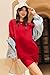 Ekouaer Women Cotton Lounge Sets Summer Outfits T-Shirt Top and Biker Short Set 2 Piece Matching Tracksuit Fashion Red X-Large