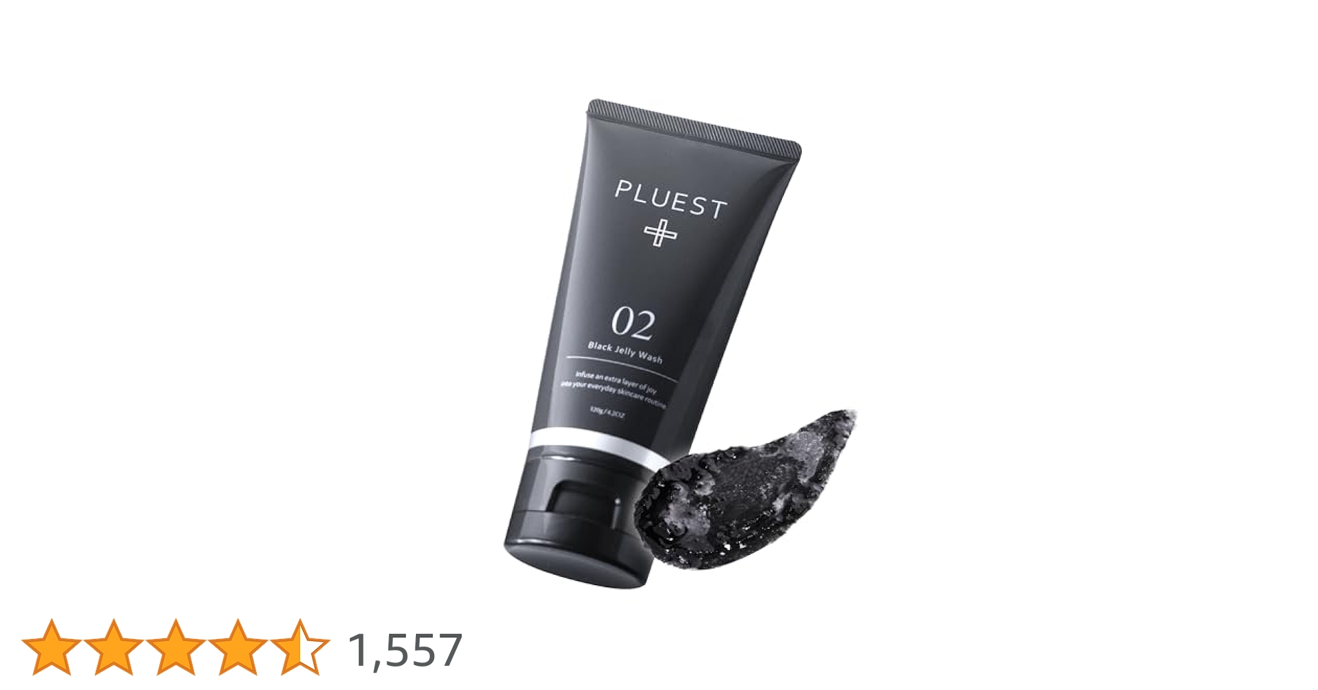 Amazon | PLUEST ブラックジェリーウォッシュ 120g 洗顔 毛穴